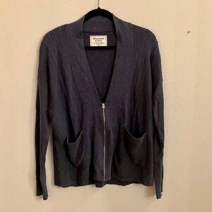 Abercrombie and Fitch Zip Cardigan